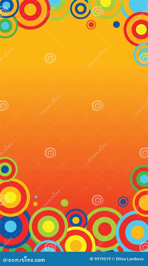 Colorful Template Stock Vector Illustration Of Element 9979519