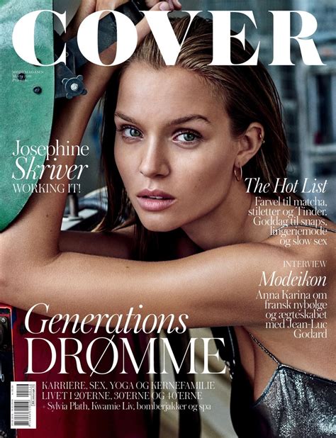 Josephine Skriver - Cover Magazine March 2016 Cover and Pics • CelebMafia