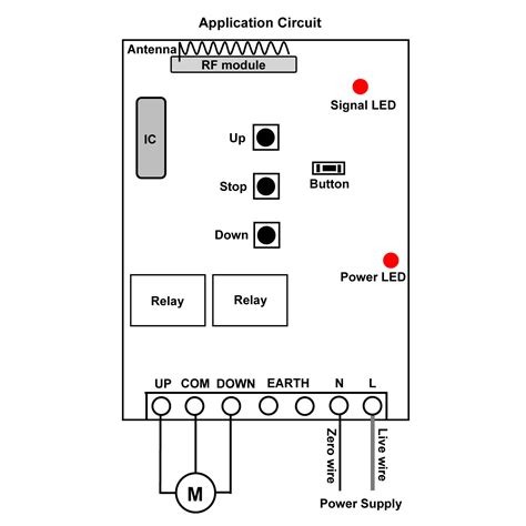 2 digit up down counter circuit using 7 segment displays. AC 220V motor wireless controller with transmitter & receiver remote a winch - Remote Control ...