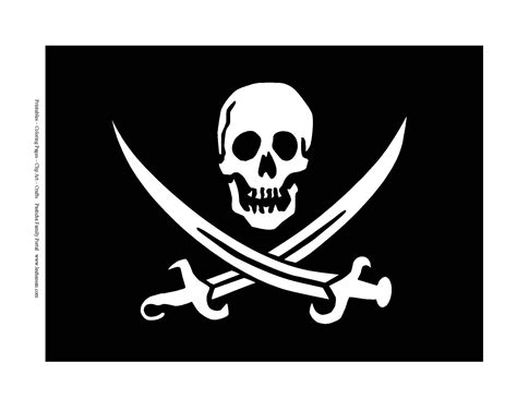 A description of the flags used by pirates during the golden age of piracy. 7 Best Images of Printable Pirate Flags - Printable Pirate ...