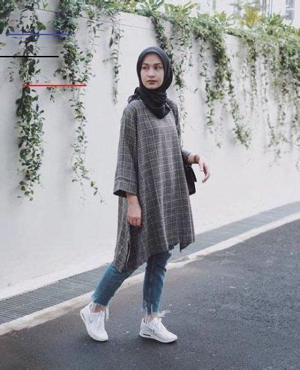Outfit ini bisa digunakan untuk hangout bareng temen, foto model, dan banyak lagi. Tunik Fashion Hijab Remaja Kekinian 2019 | Jilbab Gallery