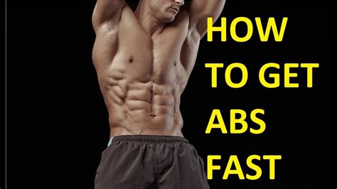 How To Get Abs In 3 Minutes Easy Six Pack Ab Tutorial Youtube