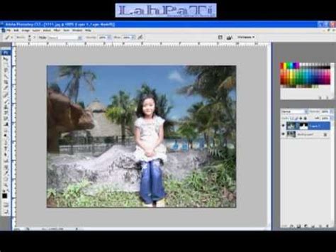 Cara Mengganti Background Foto Dengan Photoshop Cs Youtube