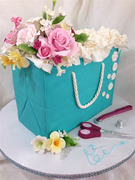 Maybe you would like to learn more about one of these? Gift Bag Cake Cake Is Vanilla W Bc Icing Covered In ...