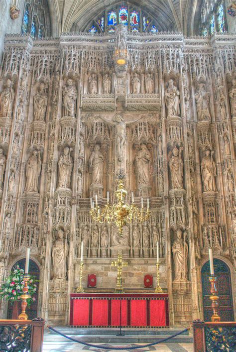 Winchester Cathedral High Altar Photograph By Chris Day Pixels