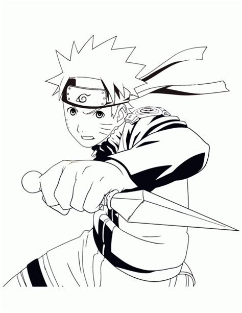 Get This Naruto Characters Coloring Pages 74688
