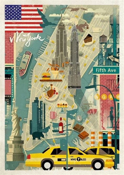105 best new york illustration images on pinterest city buildings and cities