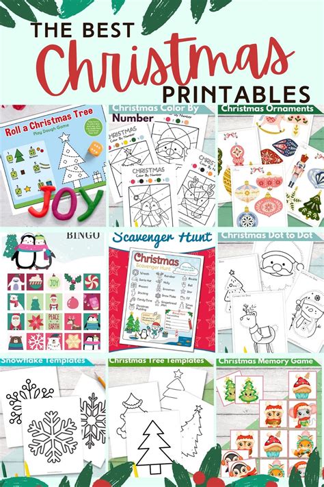 The Best Free Christmas Printables