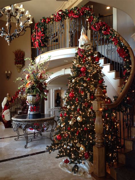 My Foyer Decorated For Christmas Christmas Entryway Christmas