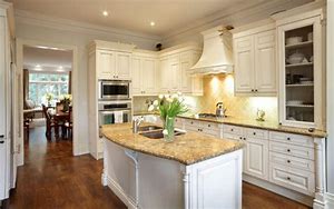 Hd Wallpapers White Kitchen Cabinets Beige Countertop Top Iphone