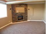 Electric Fireplace In Basement Images