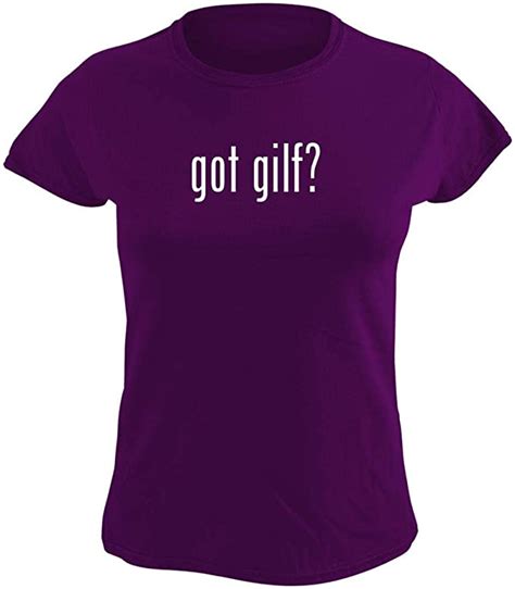 Got Gilf Womens Graphic T Shirt Purple Small Clothing