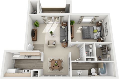 One bedroom apartment in houston a1 layout 706 sqft. Luxury 1, 2 & 3 Bedroom Apartments in Las Vegas, NV