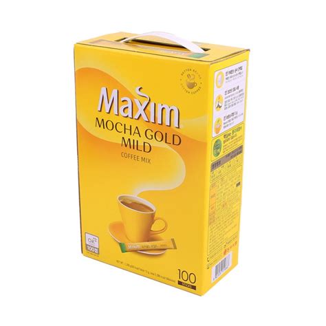 Maxim Mocha Gold Mild Coffee Mix 100t 12g X 100ea Shopee Singapore