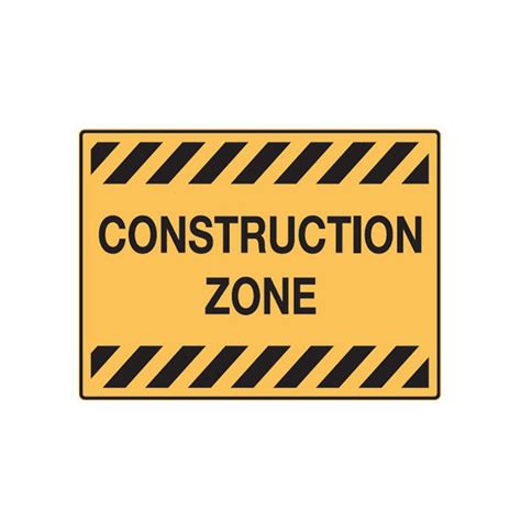 Safety Sign Construction Zone Prosup Llc