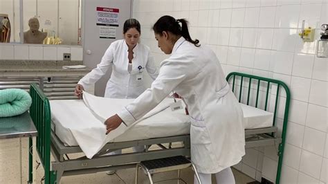 Técnico em Enfermagem Técnica do Preparo do Leito Hospitalar YouTube