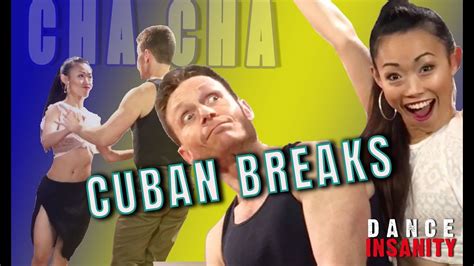 How To Dance Cha Cha Cuban Breaks 5 Ways Youtube