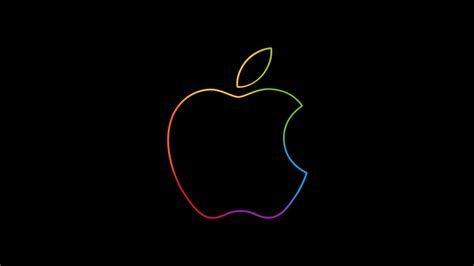 Download Wallpaper The Famous Apple Logo 1920x1080