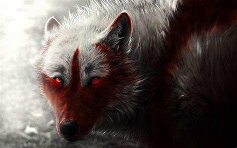 Scary Wolf Wallpapers Top Free Scary Wolf Backgrounds Wallpaperaccess