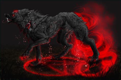 Harakiridemonic Hellhound By Whitespiritwolf On Deviantart