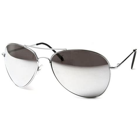 Pilot Ii Oversized Mirrored Aviator Sunglasses 1588 Mirrored Aviator Sunglasses Mirrored