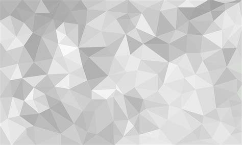 Abstract Gray Background Low Poly Textured Triangle Shapes In Random