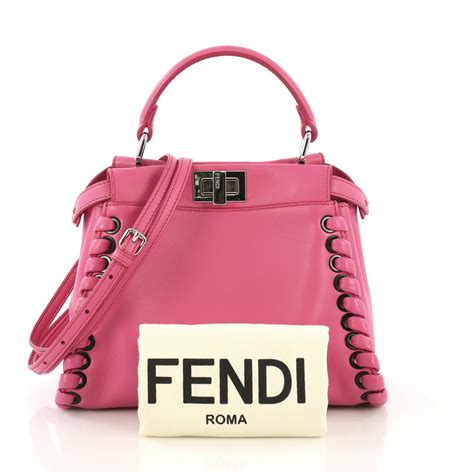 Mini Fendi Peekaboo Handbags For Women