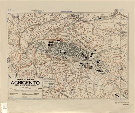 Antiche Mappe Del Territorio Di Agrigento Fotogalleria Agrigento