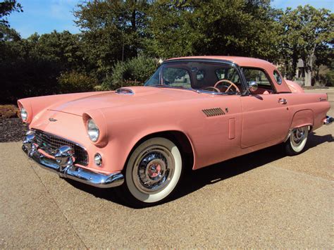 1956 Ford Thunderbird Rare Color And Engine Option For Sale In