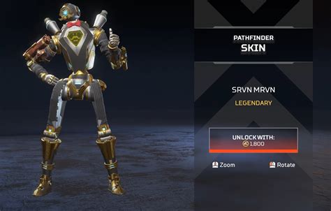 9 Rarest Pathfinder Skins In Apex Legends Dot Esports