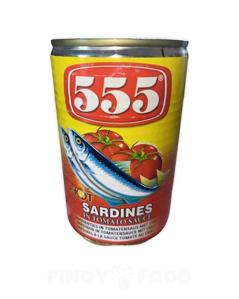 555 Sardines In Tomato Sauce Spicy 425g Pinoyfood Store