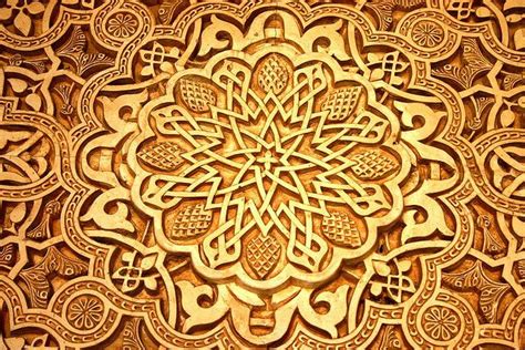 Classic Islam Art At The Alhambra Islamic Architecture Art And