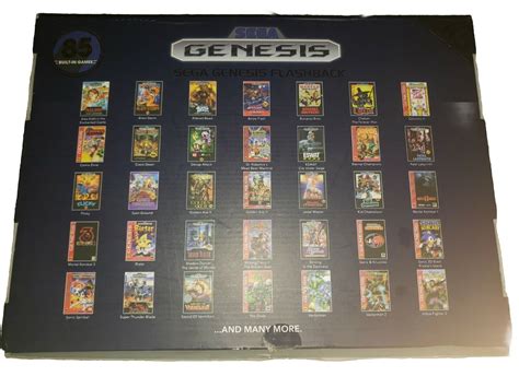 Atgames Sega Genesis Flashback Hd Console Complete Working 2017 85