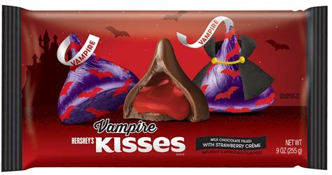 Hersheys Previews Its New Halloween Candy Blood Filled Chocolate