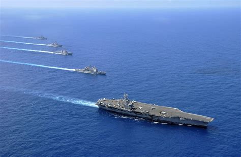 A Us Warship Ran A Freedom Of Navigation Exercise In The South China