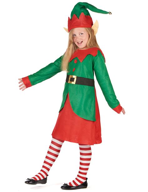 Déguisement Robe Elfe De Noël Fille Déguisements Cadeaux Pas Chers — Boutique Arlequin Suisse