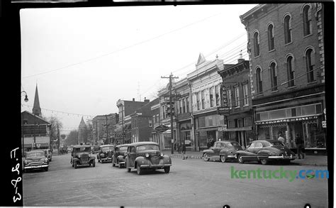 Downtown Cynthiana 1951 Kentucky Photo Archive