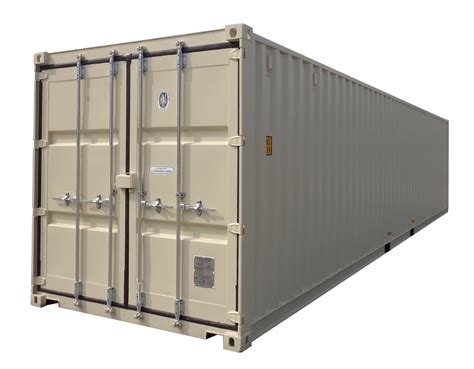 40ft Standard New One Trip Shipping Container Conex Depot