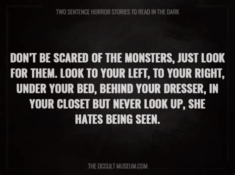 30 Scary Two Sentence Horror Stories To Read In The Dark