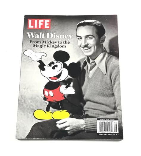 Walt Disney Life Magazine From Mickey To The Magic Kingdom 2016 1195