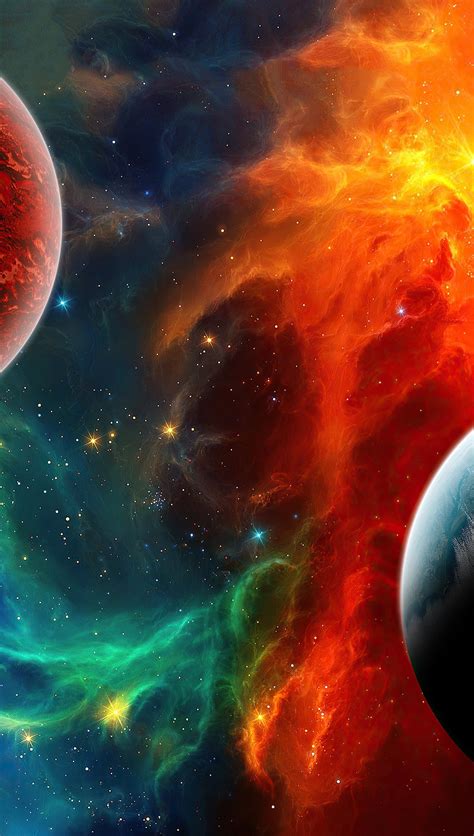 Colorful Nebula In Space Wallpaper 4k Hd Id5829