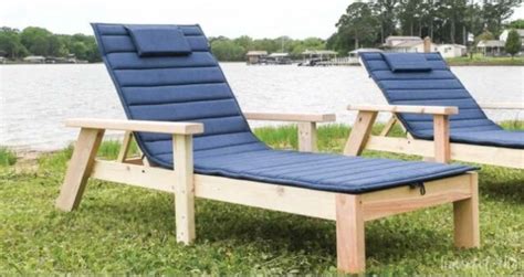 Outdoor Chaise Lounge Chair Free Woodworking