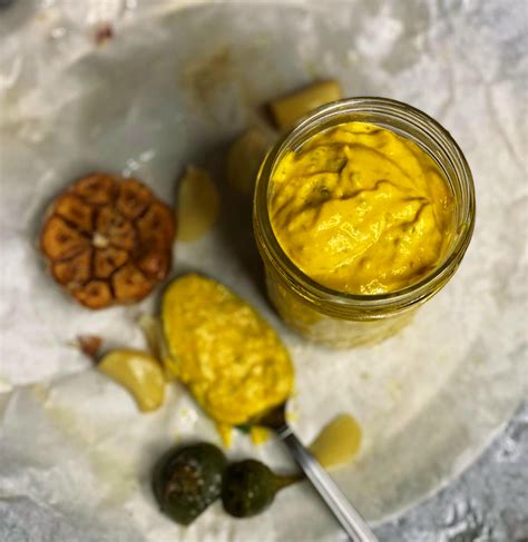 Spicy Roasted Garlic And Jalapeno Mustard
