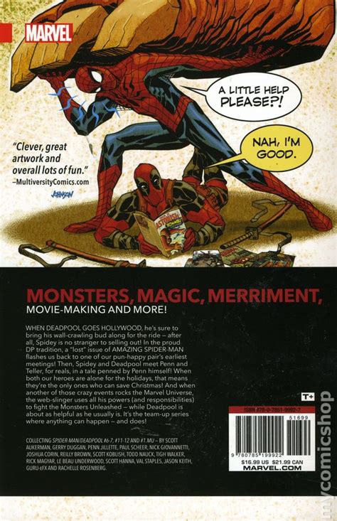 Spider Mandeadpool Tpb 2016 2019 Marvel Comic Books