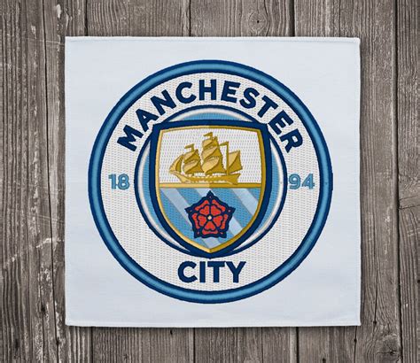 Manchester City New Logo Embroidery Design