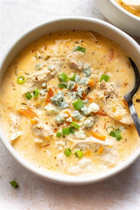 Place the chicken pieces and/or carcass (or the turkey carcass) in an extra large stock pot, along with all remaining ingredients. ventura99: Buffalo Chicken Wing Soup In Crock Pot
