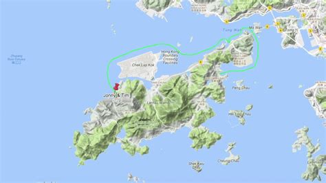 The Lantau Island Paddle Challenge Map Youtube