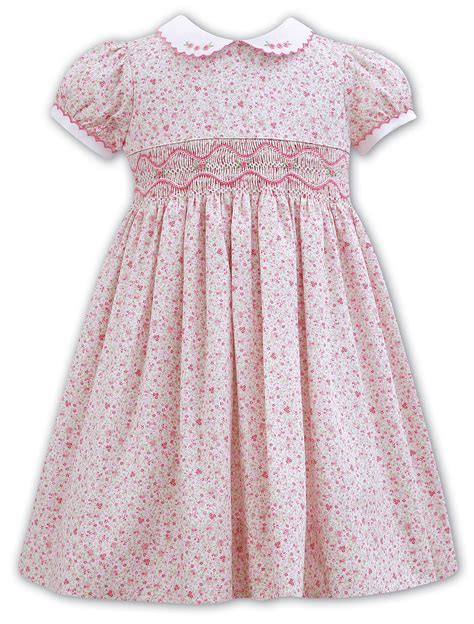 Sarah Louise Ditsy Floral Smocked Dress 011136 Audrey Mansell