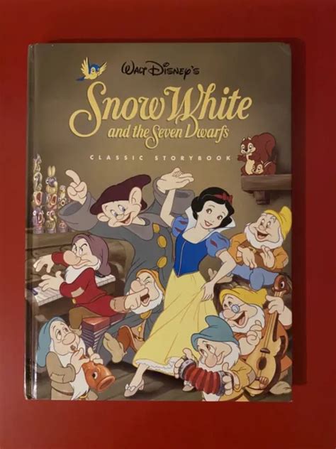 Snow White And The Seven Dwarfs Disney Classic Storybook Hardcover 17
