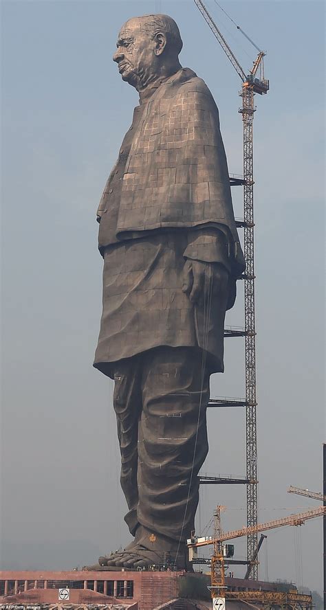 India Prepares To Unveil The Tallest Statue In The World Twice The